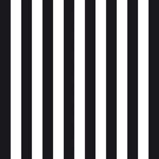 Servietten Napkin Stripes Black / Ambiente (33x33)