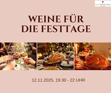 Weine für die Festtage 12.11.25 mit Iwona