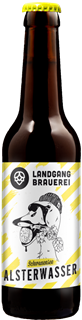 Schwanensee Alsterwasser Bier Pils 4,9 %vol   - Landgang Brauerei 0,33l