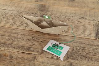 Papierboot "Viel Glück"