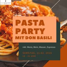 Pasta Party mit Don Basili 21.2.26