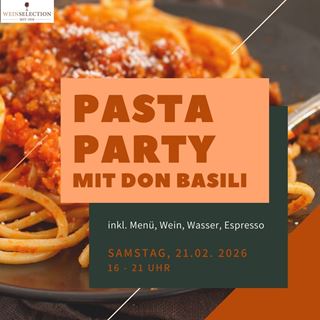 Pasta Party mit Don Basili 21.2.26