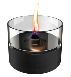 Cafe MgO Grau Concrete Ceramic TenderFlame
