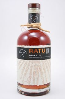 RATU dark Rum 700ml 40% vol.  5 Jahre gelagert