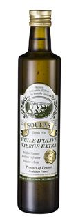 Huile d Olive vierge extra Soulas 0,5l / Frankreich