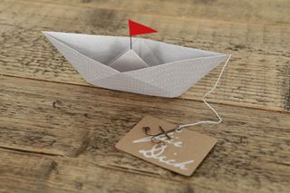 Papierboot "Für Dich"