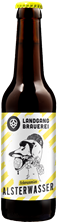 Schwanensee Alsterwasser Bier Pils 4,9 %vol   - Landgang Brauerei 0,33l