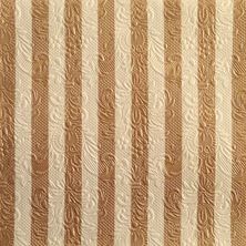 Servietten Napkin Elegance Stripes Bronze / Ambiente (33x33)