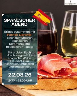 Spanischer Abend mit Patrick Llorente 22.08.26